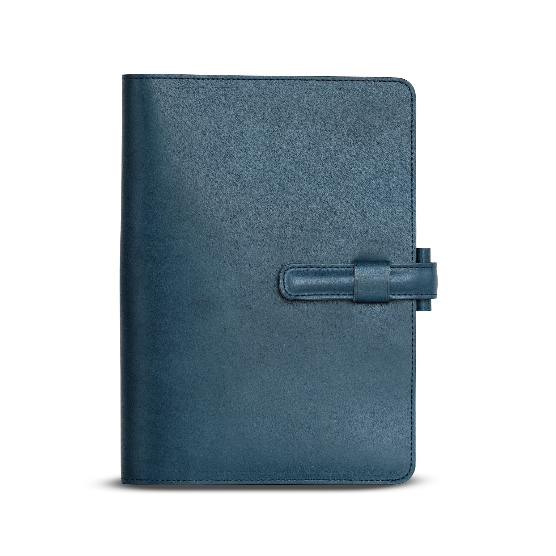 Atelier Phileas - Yokohama A5 Leather Notebook Cover - Blue-Cover-DutchMills
