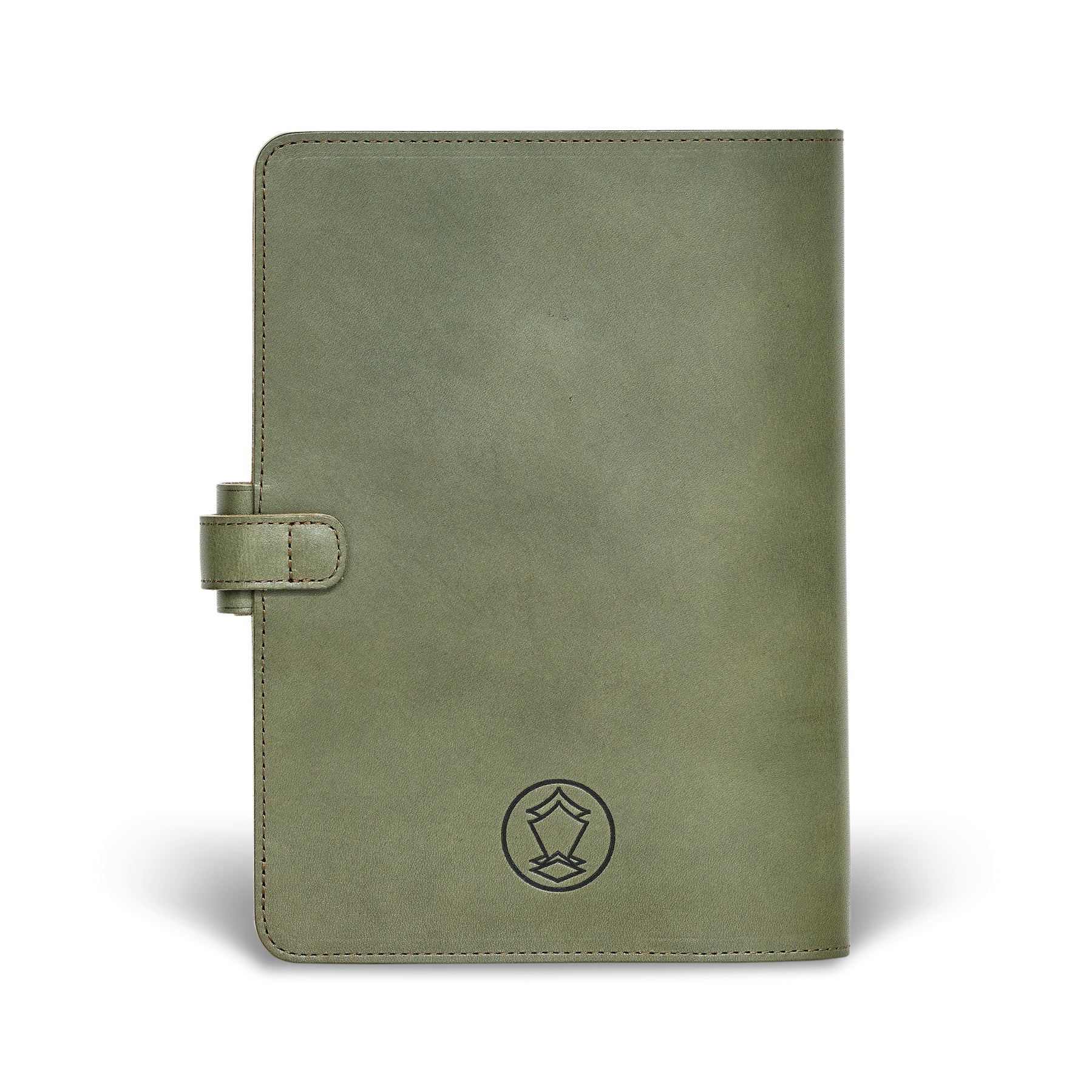 Ateliers Phileas - Yokohama A5 Leather Notebook Cover - Green-Cover-DutchMills