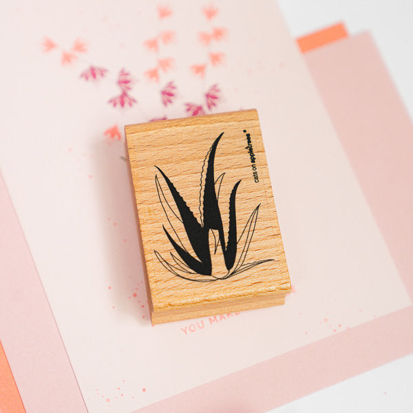 Cats on Appletrees - Stempel Plant 44 Aloe Vera-Stempel-DutchMills