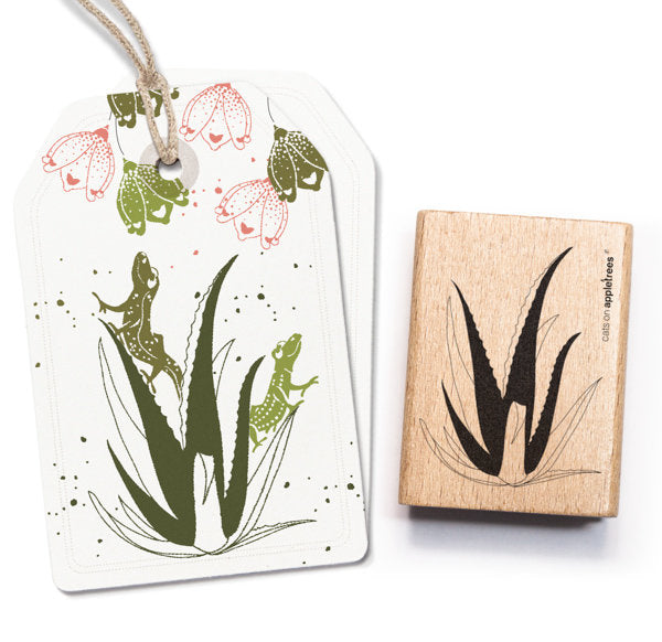 Cats on Appletrees - Stempel Plant 44 Aloe Vera-Stempel-DutchMills