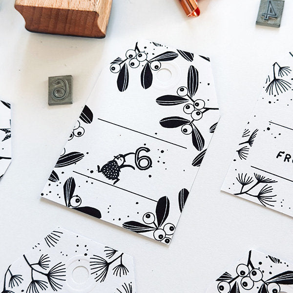 Cats on Appletrees - Stempel - Maretak-Stempel-DutchMills