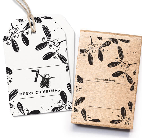 Cats on Appletrees - Stempel - Maretak-Stempel-DutchMills