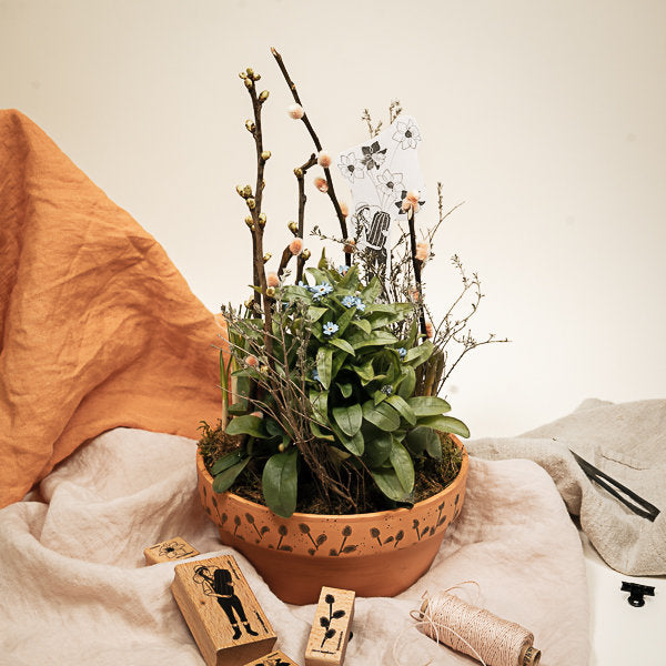 Cats on Appletrees - Stempel Plant 33 Wilg-Stempel-DutchMills