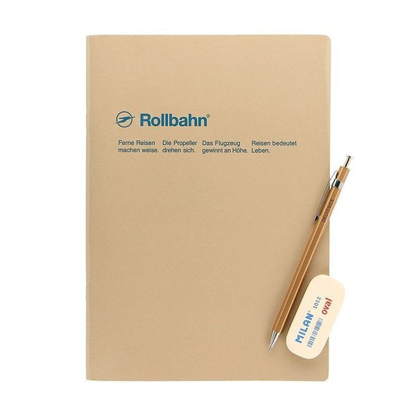 Delfonics - 'Note' Notebook - Greige - B5-Notitieboek-DutchMills