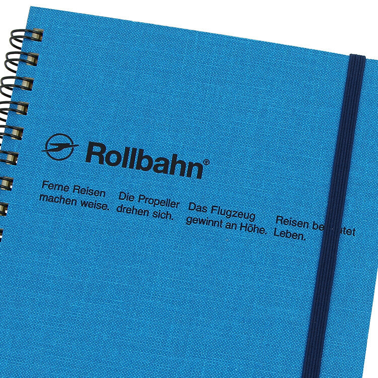 Delfonics - Rollbahn Classic Cap Martin Notebook - Blue - A5-Notitieboek-DutchMills