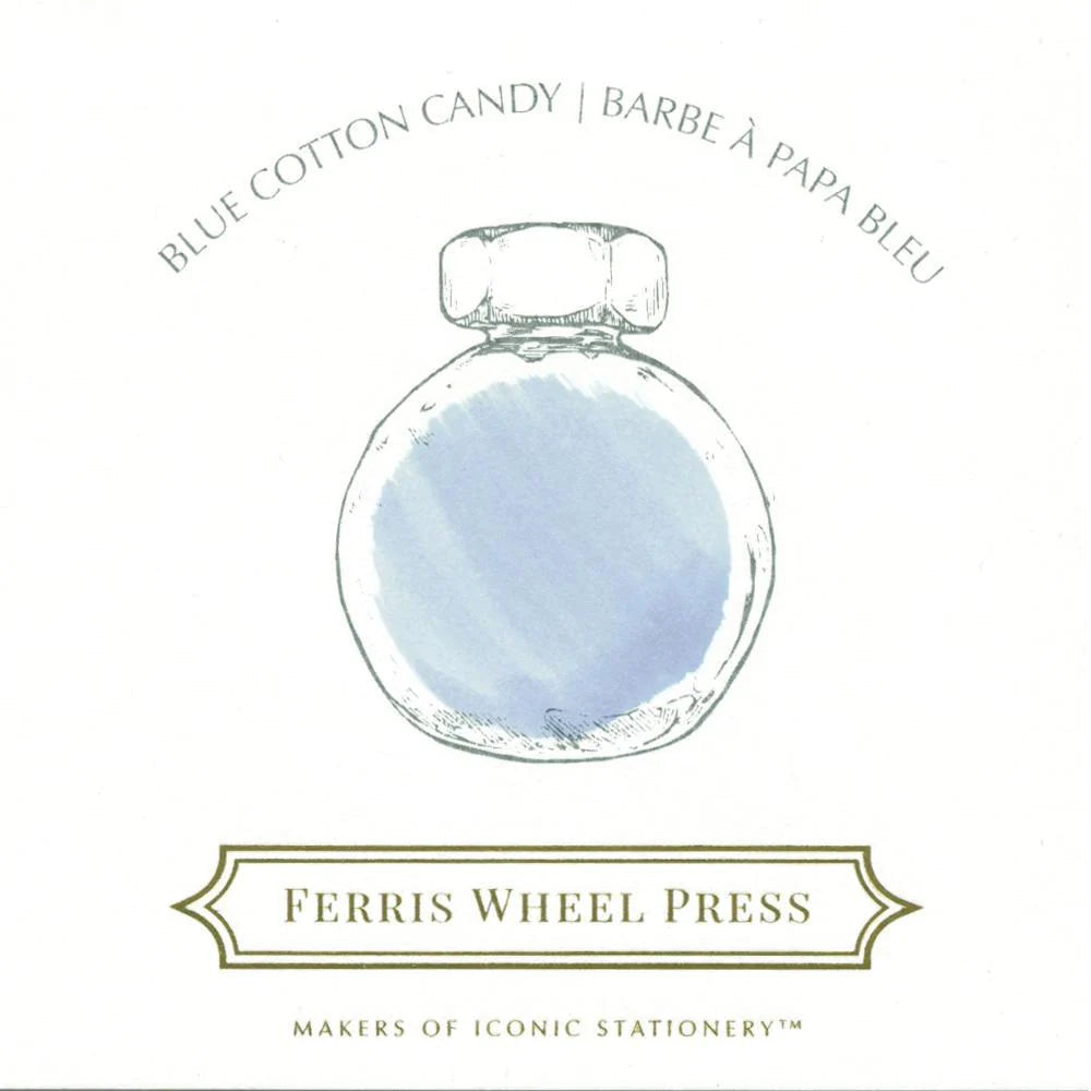 Ferris Wheel Press - 38ml Blue Cotton Candy Ink-Inkt-DutchMills