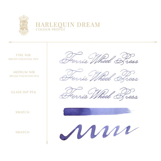 Ferris Wheel Press - 38ml Harlequin Dream Ink-Inkt-DutchMills