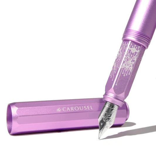 Ferris Wheel Press - Aluminum Carousel Fountain Pen - Aurorealis - Limited Edition 2024-Vulpen-DutchMills