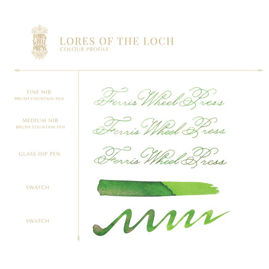 Ferris Wheel Press - FerriTales | Bestiary Series - Lores of the Loch Ink-Inkt-DutchMills