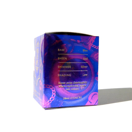 Ferris Wheel Press - FerriTales | Down the Rabbit Hole - Tumbling Time Blue Ink-Inkt-DutchMills