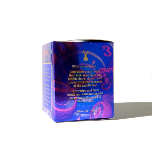 Ferris Wheel Press - FerriTales | Down the Rabbit Hole - Tumbling Time Blue Ink-Inkt-DutchMills