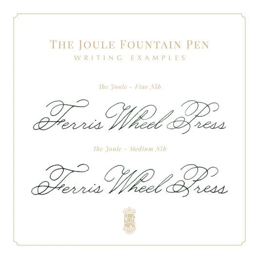 Ferris Wheel Press - The Joule Fountain Pen - Juniper Moss-Vulpen-DutchMills