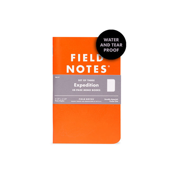 Field Notes - Expedition 3-Pack-Notitieboek-DutchMills