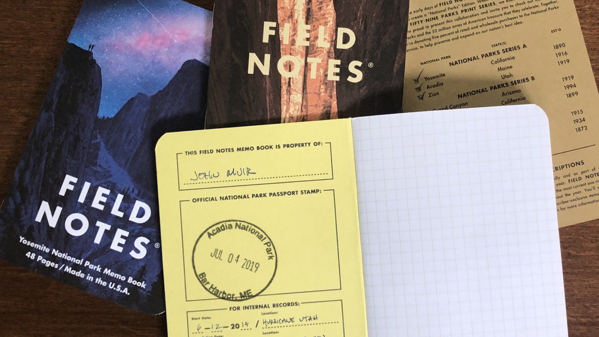 Field Notes - National Parks Serie D-Notitieboek-DutchMills