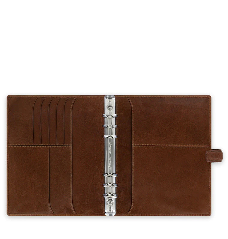 Filofax - A5 Leather Organiser - Lockwood - Cognac-Organiser-DutchMills