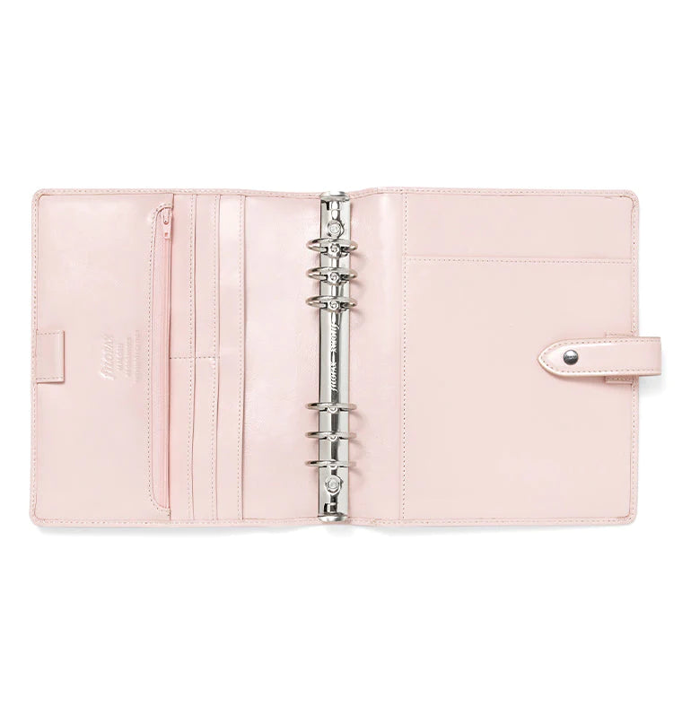 Filofax - A5 Leather Organiser - Malden - Pink-Organiser-DutchMills
