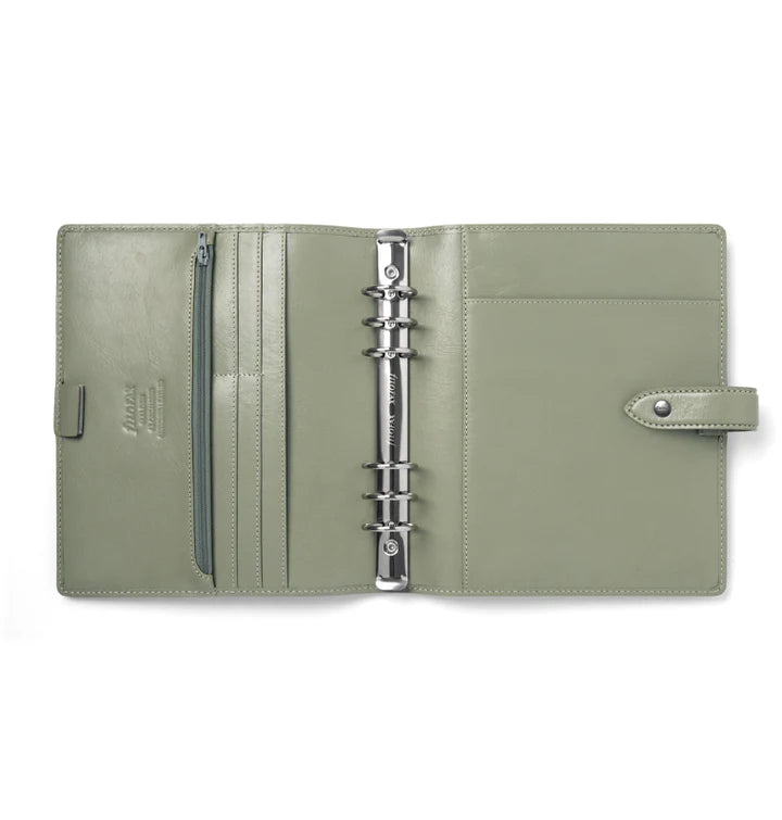 Filofax - A5 Leather Organiser - Malden - Vetiver-Organiser-DutchMills