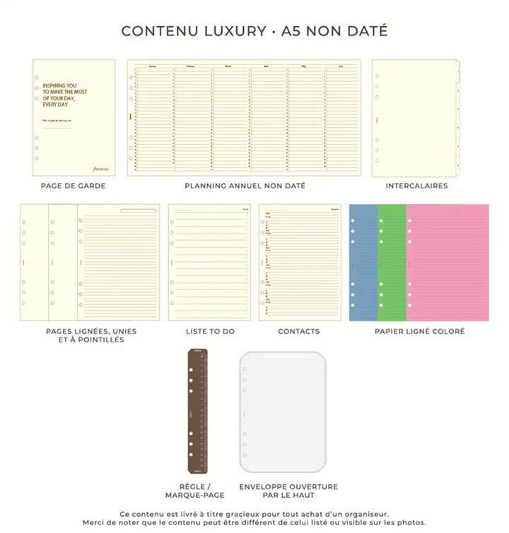 Filofax - A5 Leather Organiser - Malden - Vetiver-Organiser-DutchMills