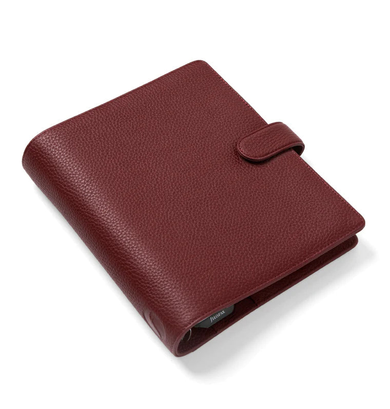 Filofax - A5 Leather Organiser - Norfolk - Currant-Organiser-DutchMills