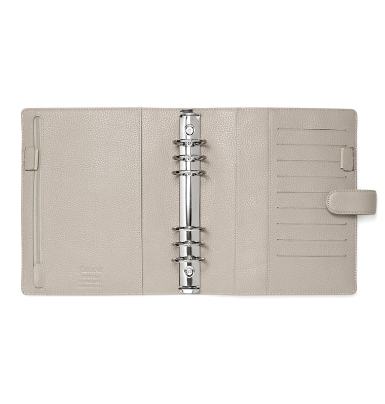 Filofax - Norfolk A5 Leather Organiser - Taupe-Organiser-DutchMills