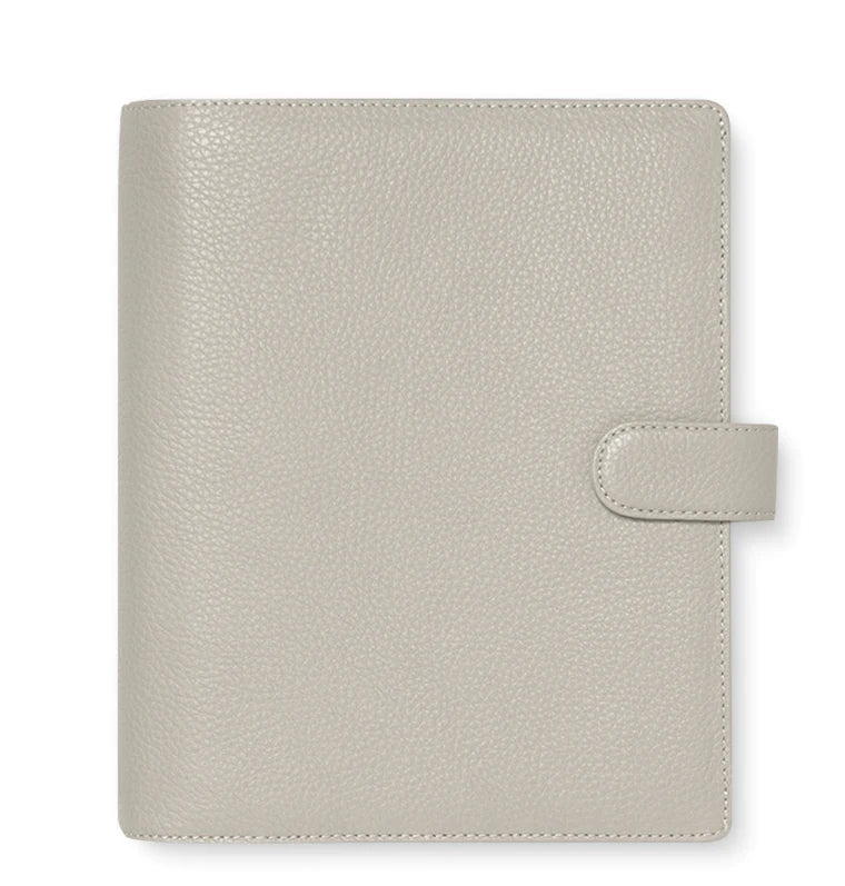 Filofax - Norfolk A5 Leather Organiser - Taupe-Organiser-DutchMills