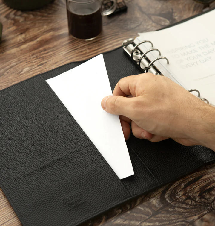 Filofax - A5 Organiser - Camden - Olive-Organiser-DutchMills