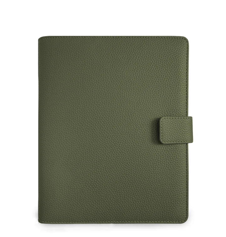 Filofax - A5 Organiser - Camden - Olive-Organiser-DutchMills