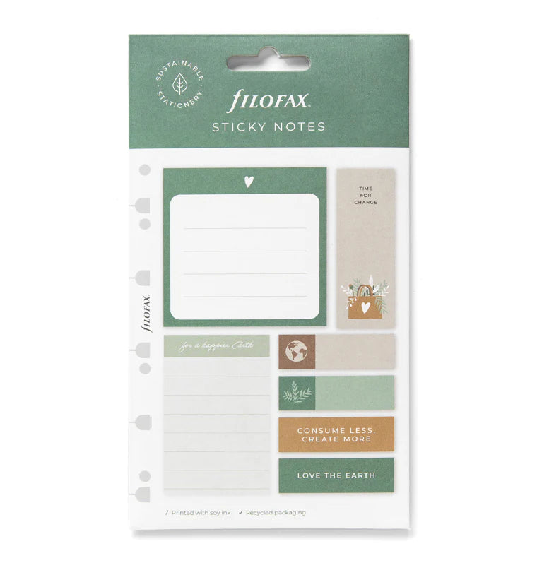 Filofax - Eco Essential - Sticky Notes-Sticky Notes-DutchMills