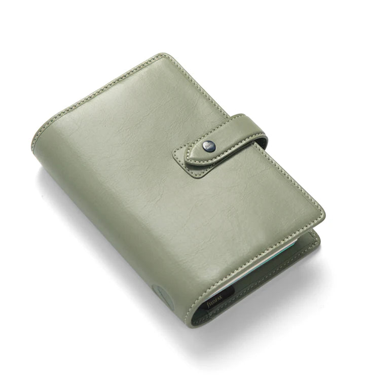 Filofax - Personal Leather Organiser - Malden - Vetiver-Organiser-DutchMills