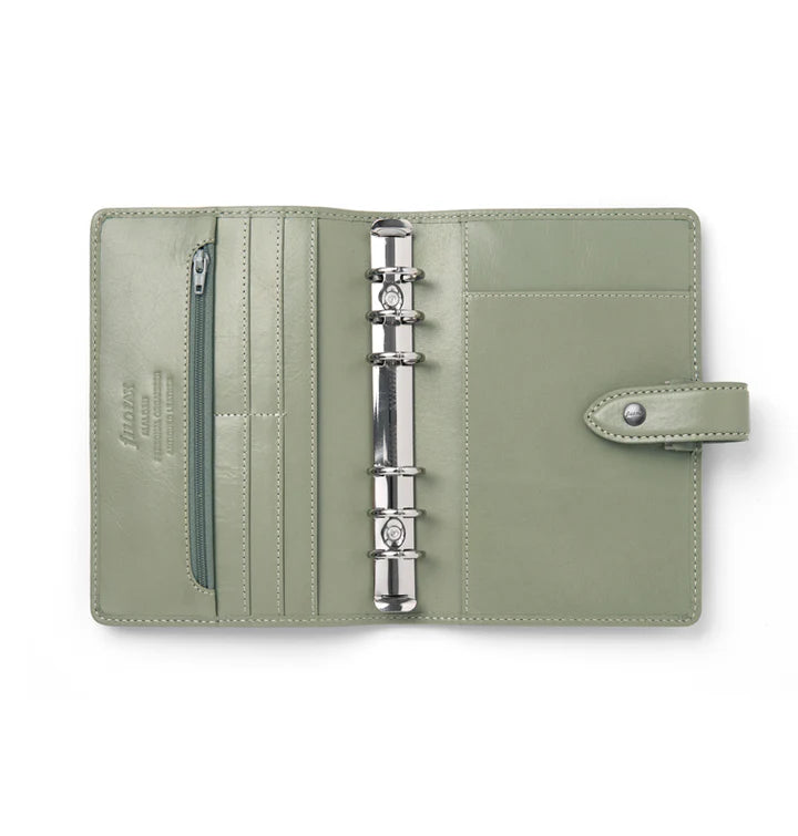 Filofax - Personal Leather Organiser - Malden - Vetiver-Organiser-DutchMills