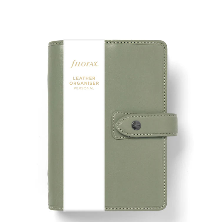 Filofax - Personal Leather Organiser - Malden - Vetiver-Organiser-DutchMills