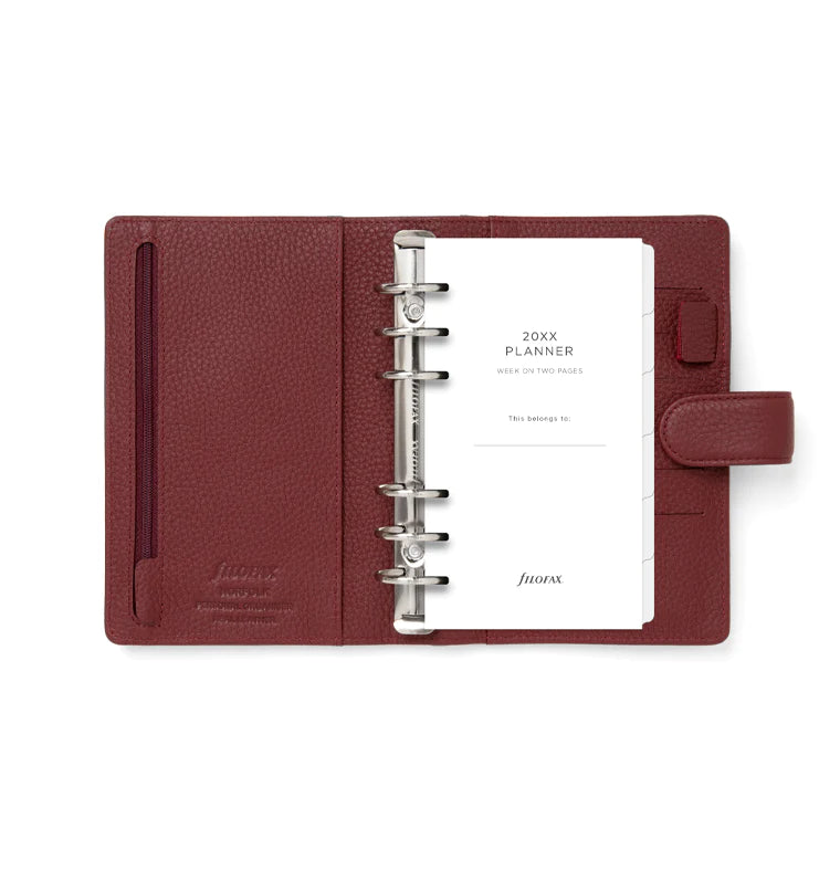 Filofax - Personal Leather Organiser - Norfolk - Currant-Organiser-DutchMills