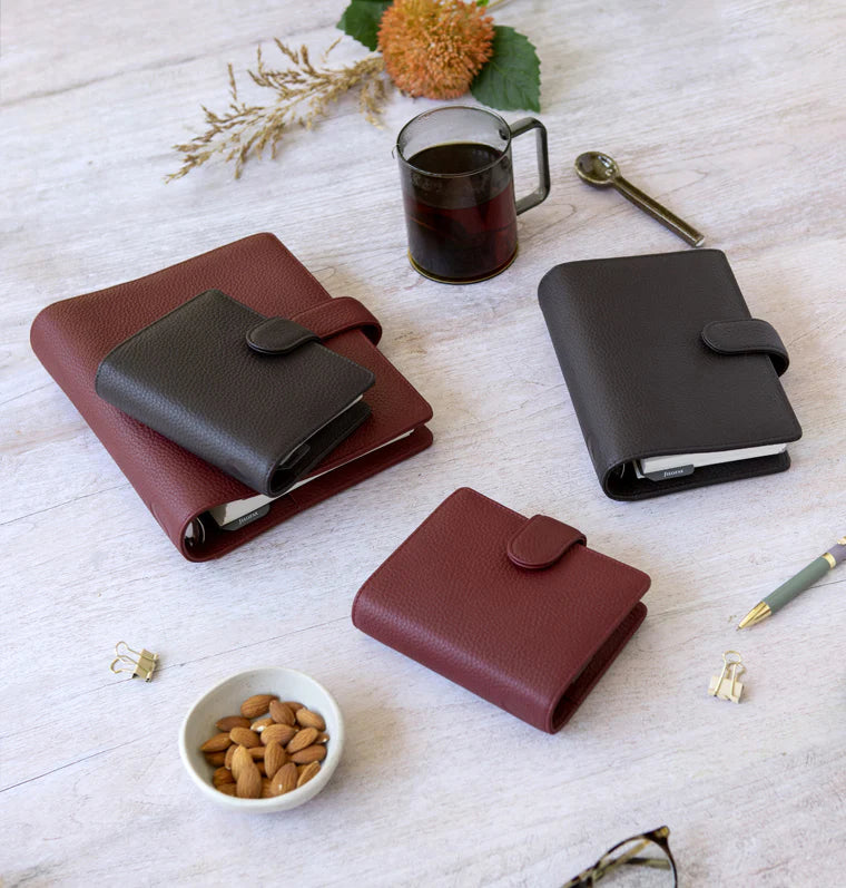 Filofax - Personal Leather Organiser - Norfolk - Currant-Organiser-DutchMills