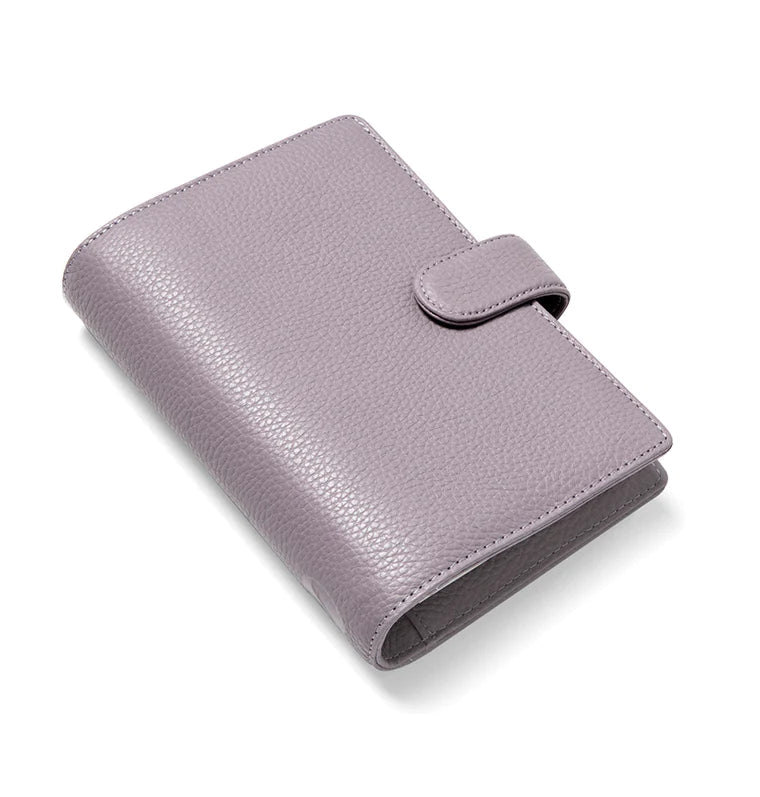 Filofax - Personal Leather Organiser - Norfolk - Lavender-Organiser-DutchMills