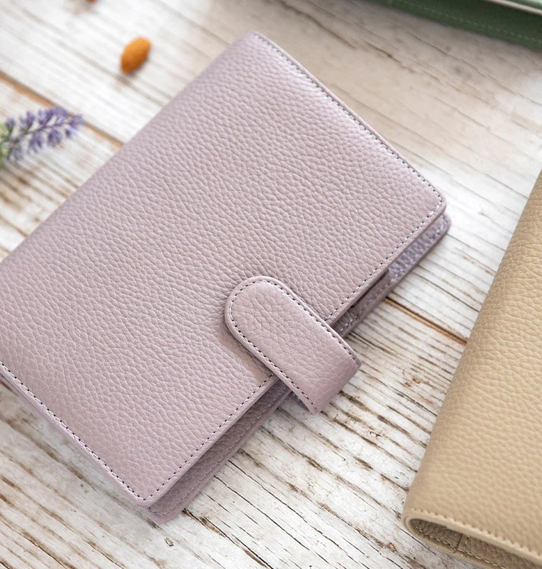Filofax - Personal Leather Organiser - Norfolk - Lavender-Organiser-DutchMills