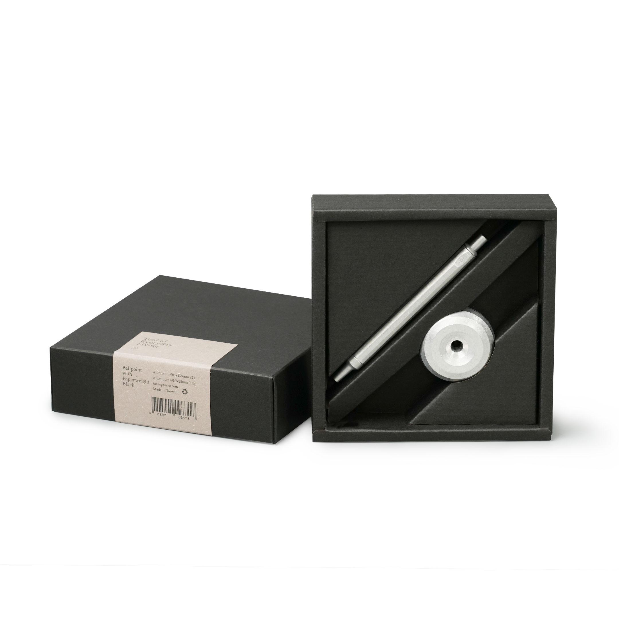 Gift Pack - Metal Writing Set: Black-DutchMills