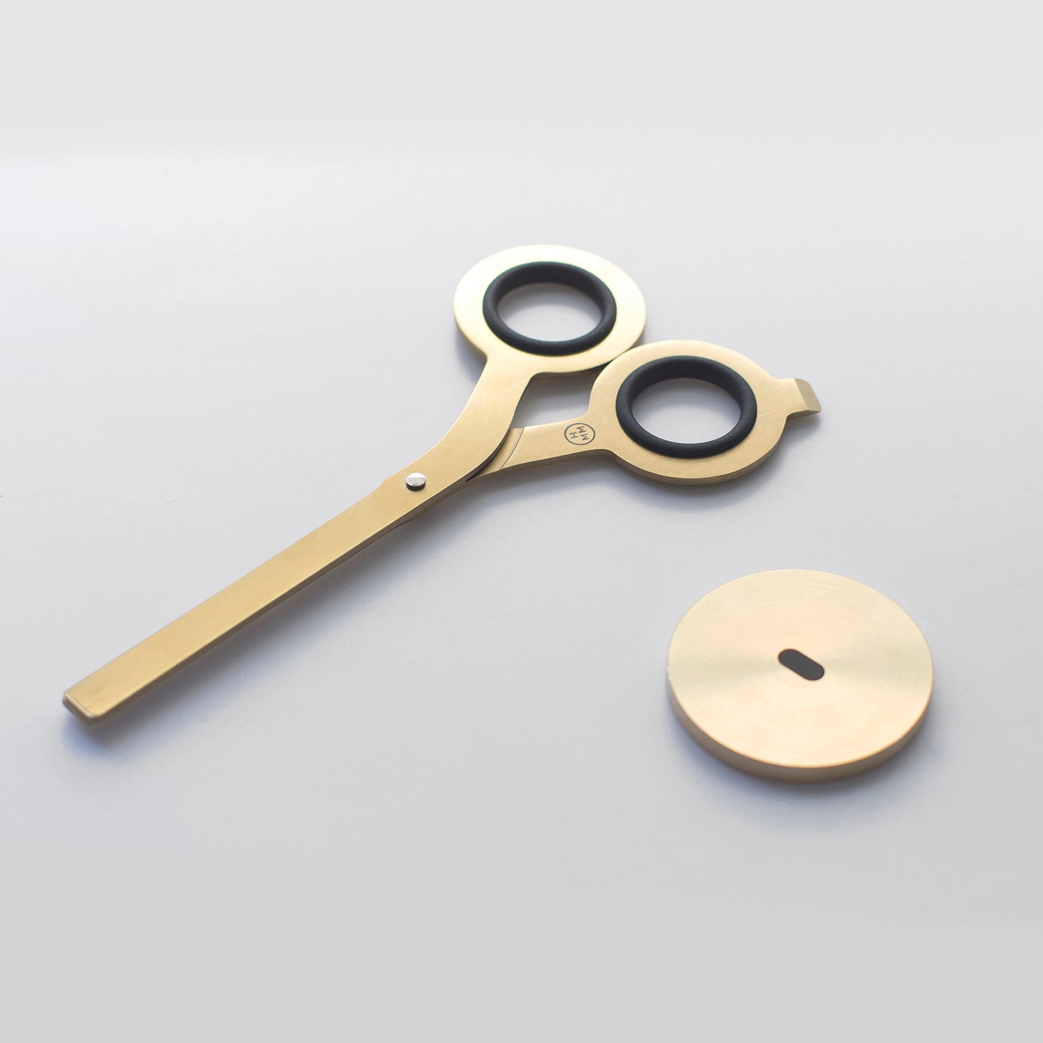 HMM - Schaar met standaard - Gold-Schaar-DutchMills