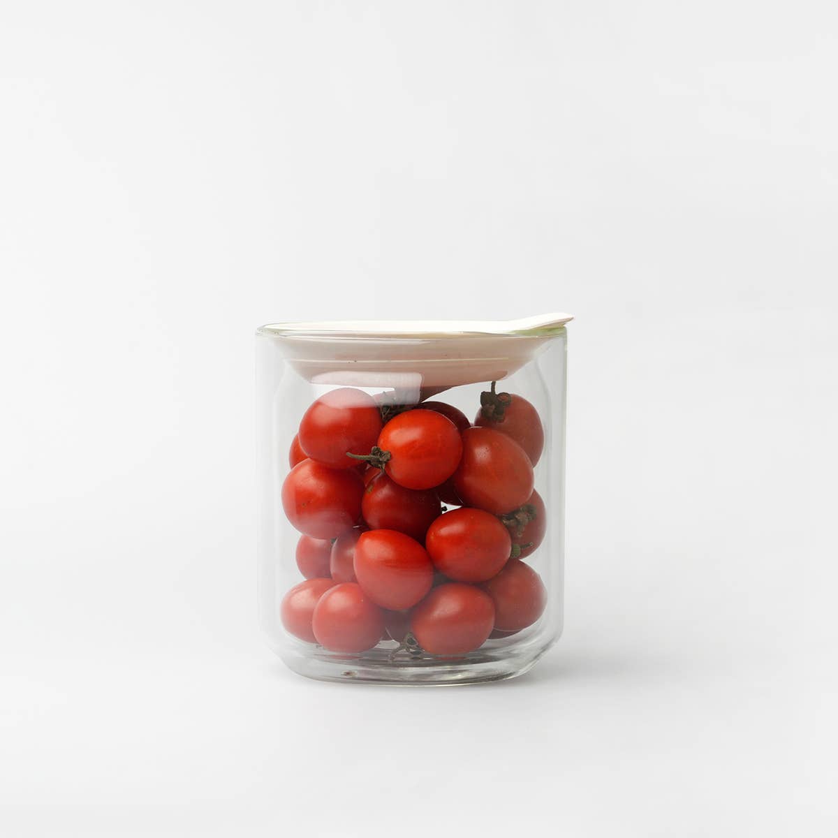 Space Jar - double wall glass container: Clear-DutchMills