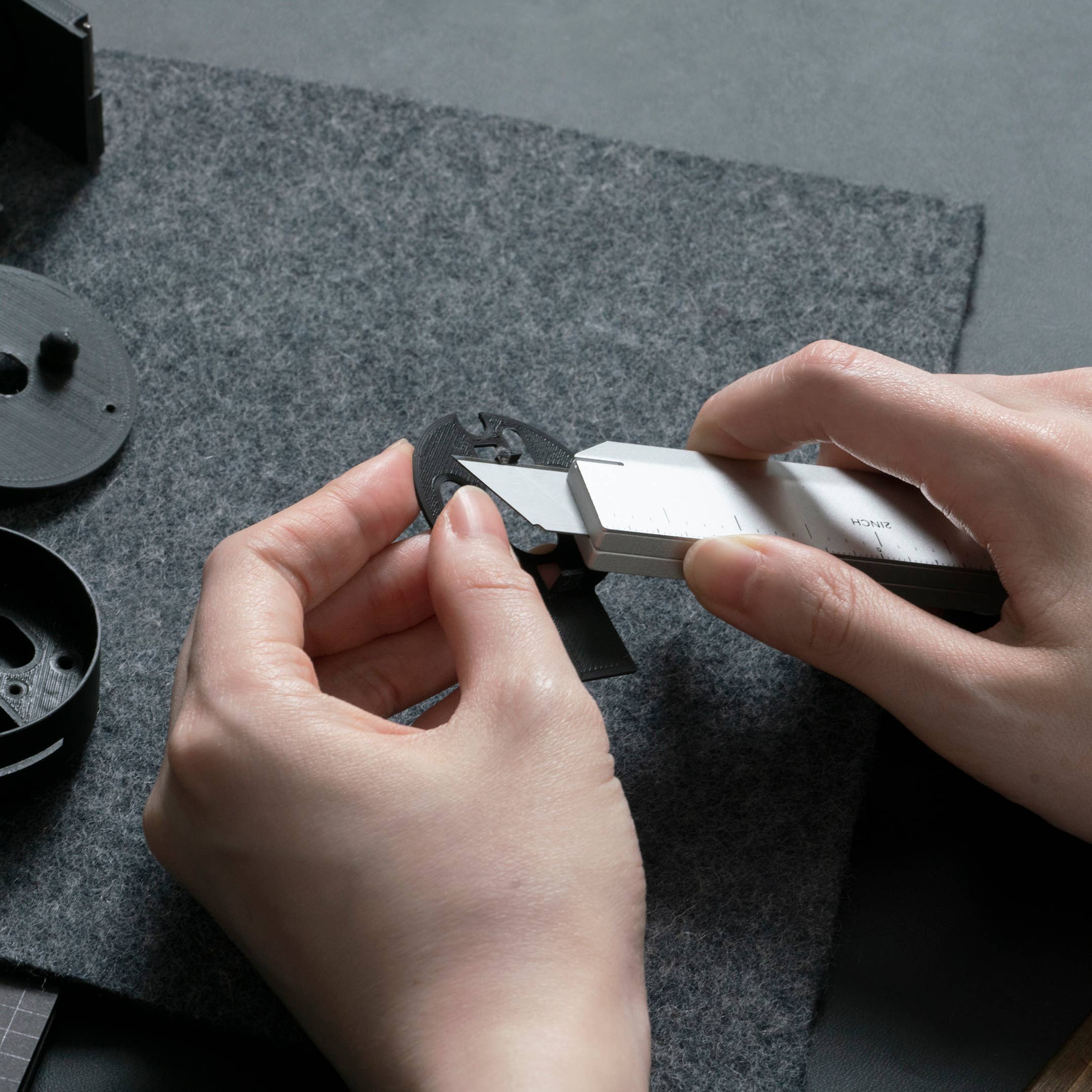 Utility Knife - Silver-DutchMills