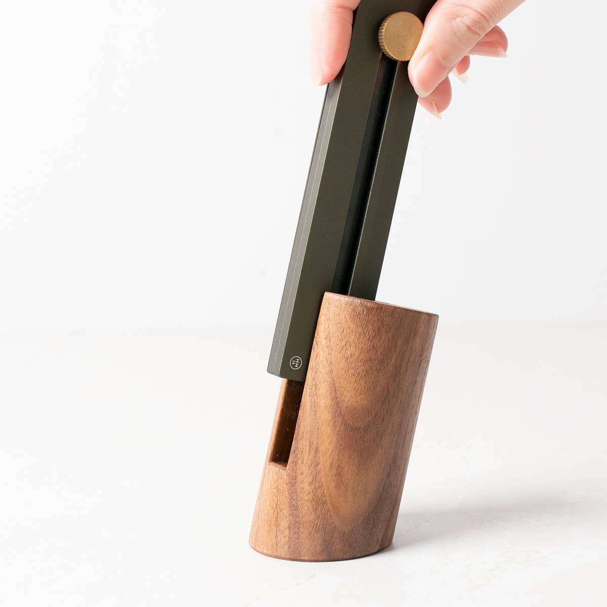 HMM - Utility Knife Stand - Wooden Holder-DutchMills