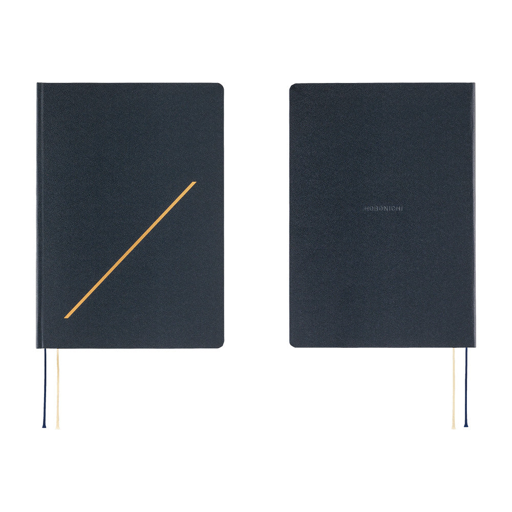 Hobonichi - HON A5 Slash (Navy) - 2027-Planner-DutchMills