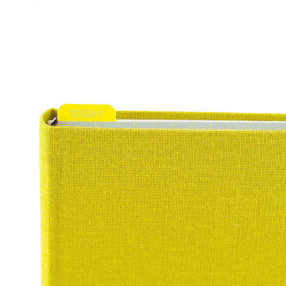 Hobonichi - Hobonichi Pencil Board for A6 Size (Ice Gray x Yellow) - 2027-Pencil Board-DutchMills