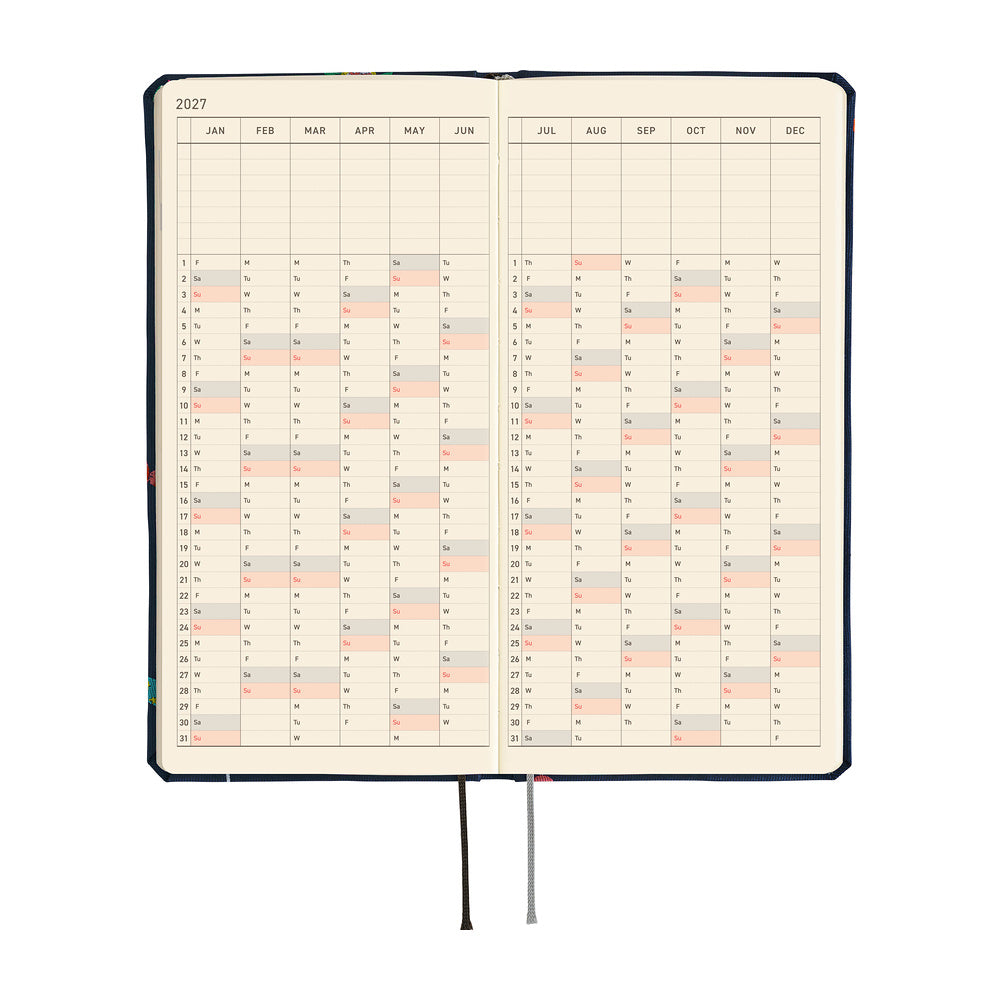 Hobonichi - Weeks Bow & Tie: Candy Dream - 2027-Planner-DutchMills