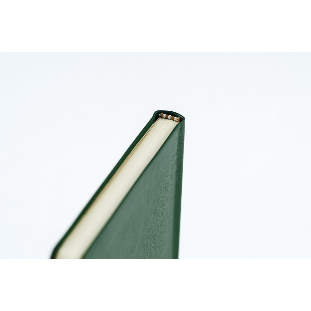 Hobonichi - Weeks Leather: Forest Green - 2027-Planner-DutchMills