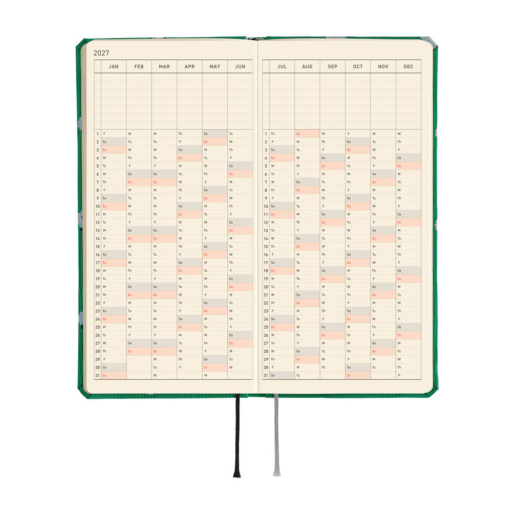 Hobonichi - Weeks MEGA Bow & Tie: Sheep Sheep Sheep - 2027-Planner-DutchMills