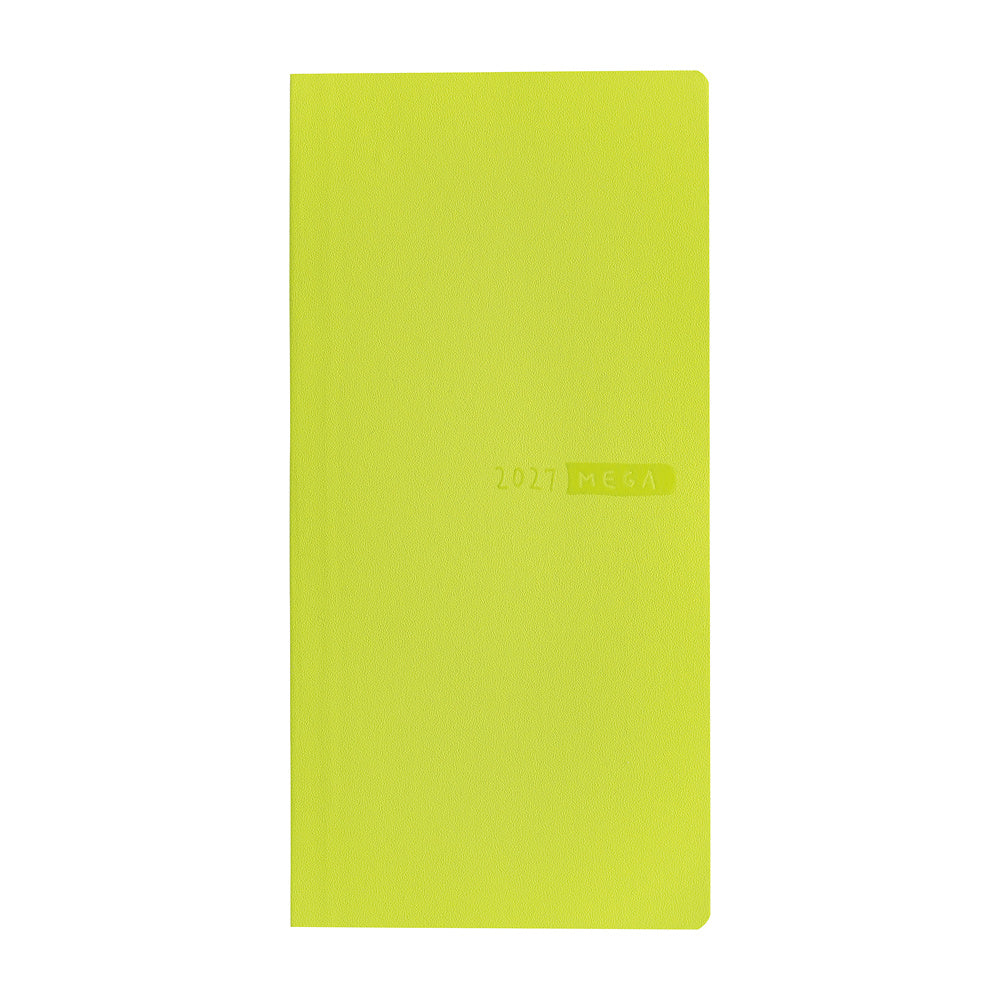 Hobonichi - Weeks MEGA Sneaker: Lime Green - 2027-Planner-DutchMills