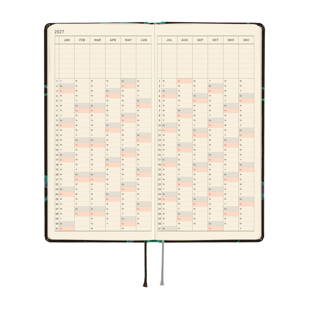 Hobonichi - Weeks Natal Design: Lucky Swallow - 2027-Planner-DutchMills