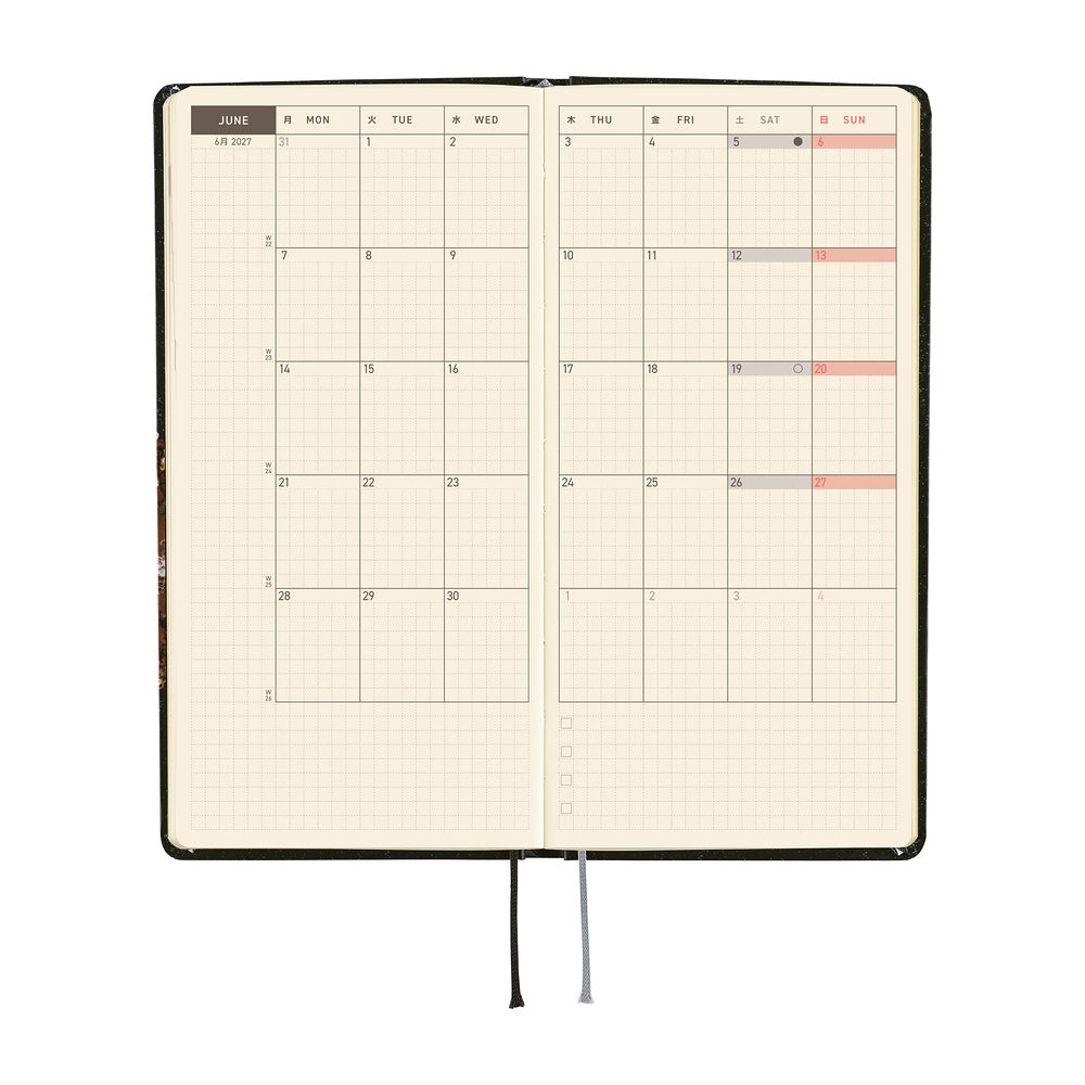Hobonichi - Weeks tanakadaisuke: Starlight - 2027-Planner-DutchMills
