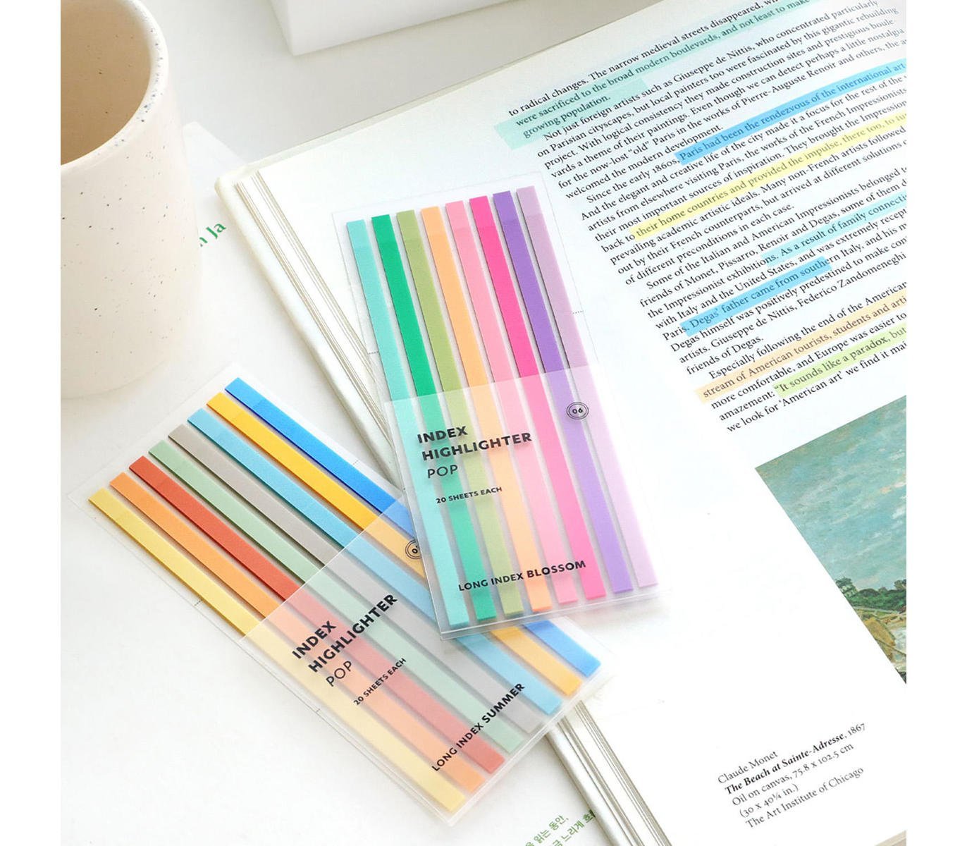 Iconic - Index Long Highlighter - 05 Summer-Sticky Notes-DutchMills