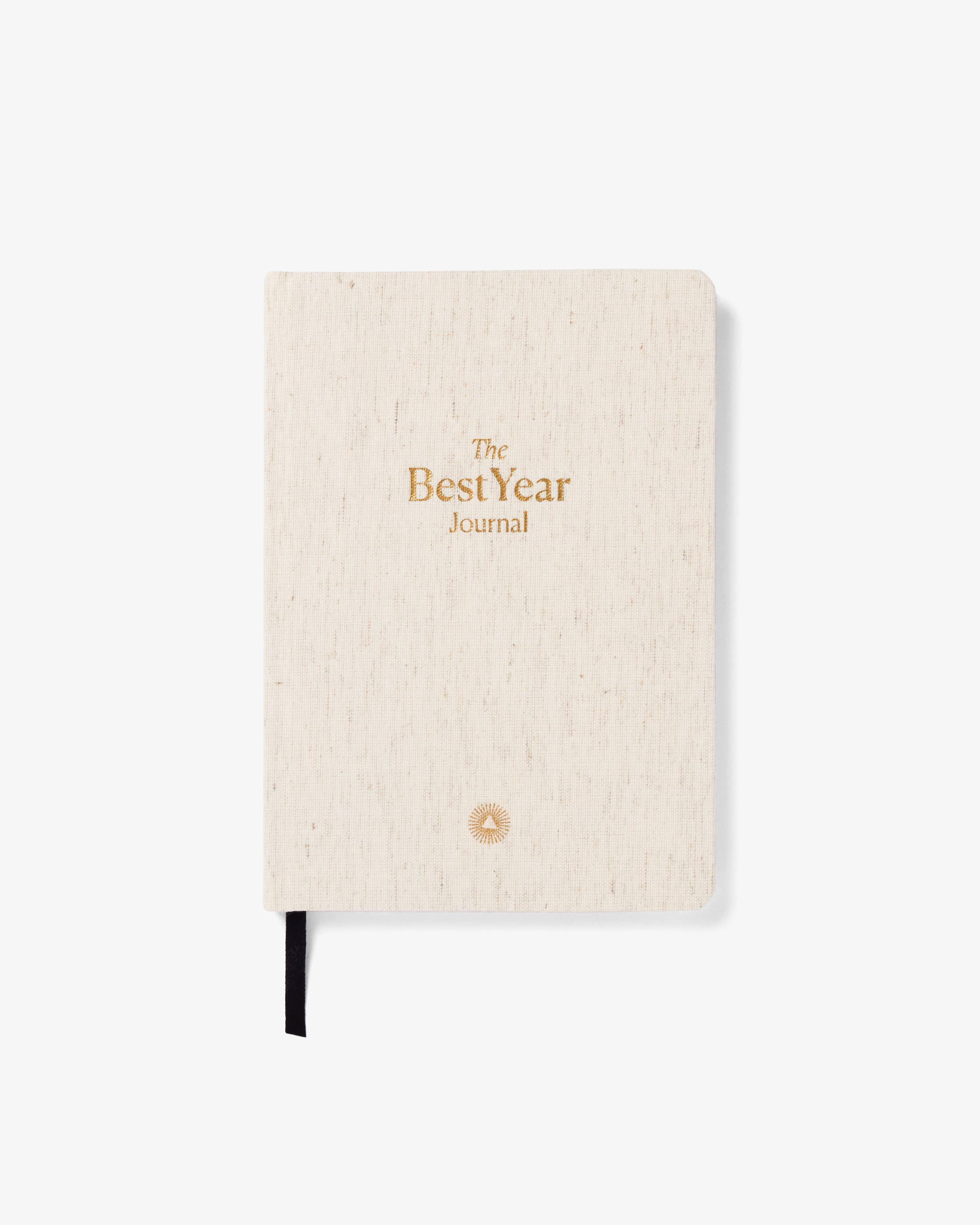 Best Year Journal Oat, guided 12-month planner goals-DutchMills